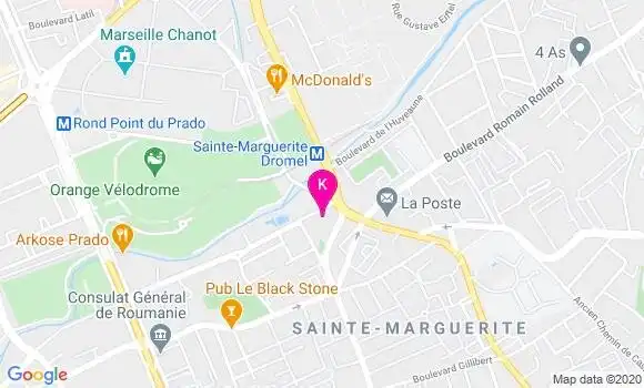 Localisation Julie Pouzenc