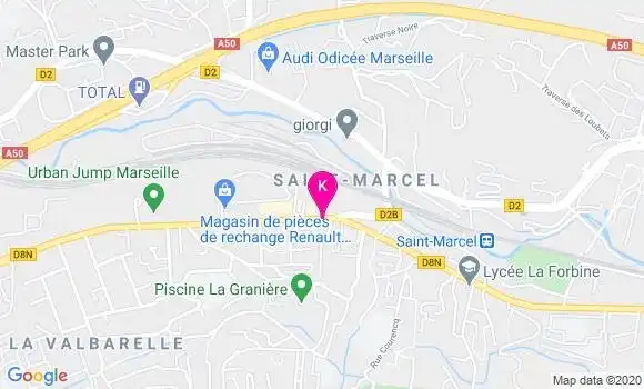 Localisation Emmanuelle Istace