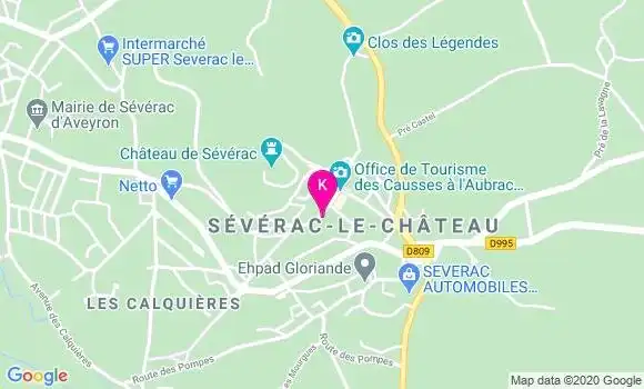 Localisation Caroline Bargues