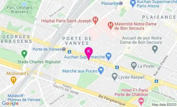 Localisation Anne Charlotte Orel