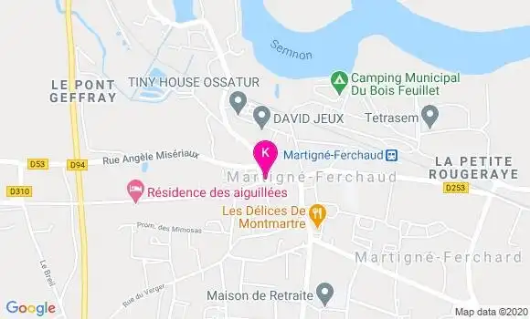 Localisation Ingrid Brun Alliot