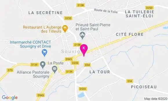 Localisation Nicolas Dumas