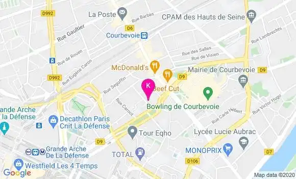Localisation Anne Hellot Bost