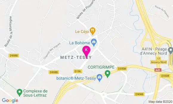 Localisation Florence Chalot