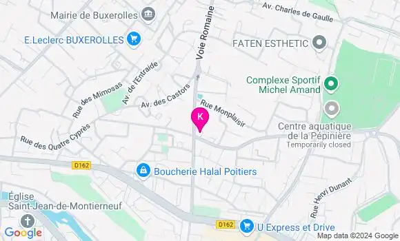 Localisation Emeline Poirier