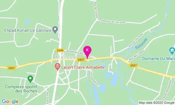 Localisation Cecile Daumas