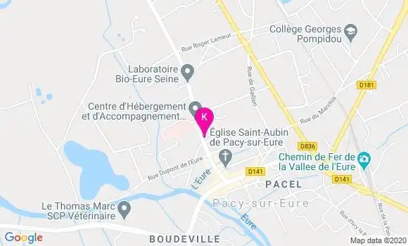 Localisation Sandrine Marissal