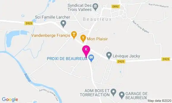 Localisation Maite Moreau