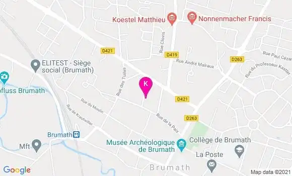 Localisation Celine Castel