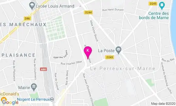 Localisation Jean Pierre Delaye