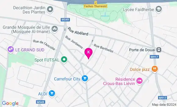 Localisation Nadir Laid