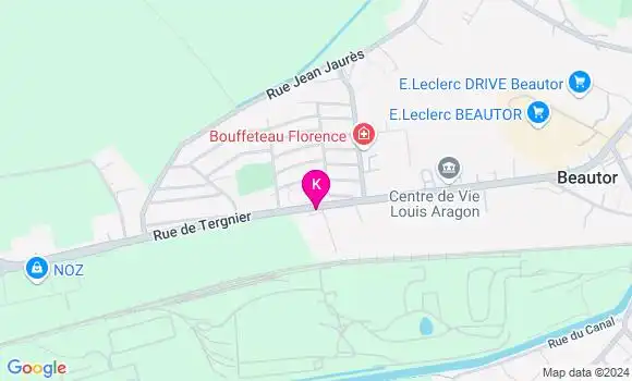 Localisation Lucie Andre