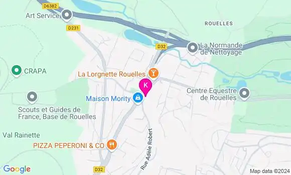 Localisation Adeline Peron