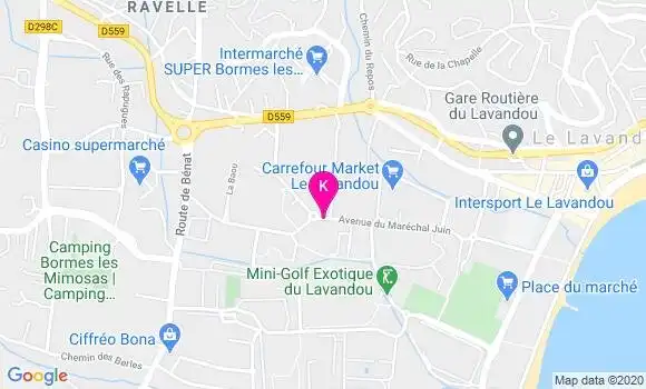 Localisation David Viale