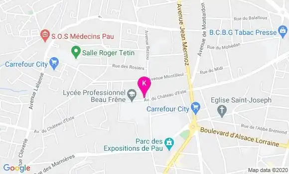 Localisation Emeline Oudet