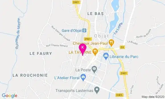Localisation Cecile Aubry