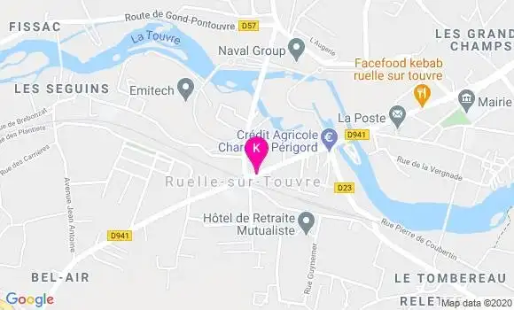 Localisation Karinne Grante Legendre