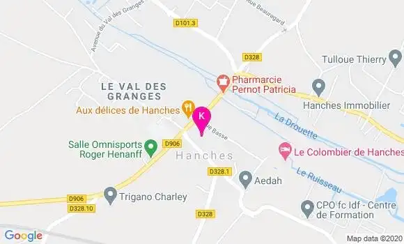 Localisation Claude Maitre
