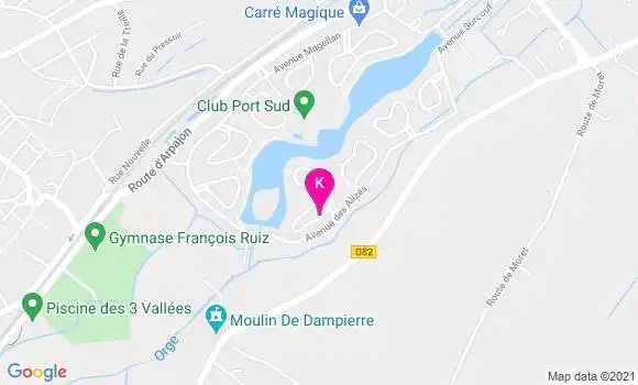 Localisation Beatrice Blais Gourdeau