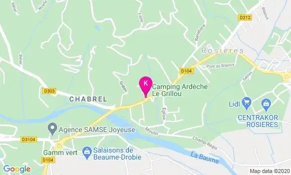 Localisation Maxime Cadrot
