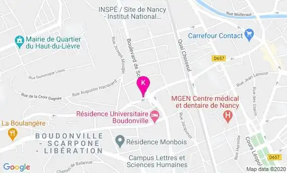 Localisation Lauriane Rambour