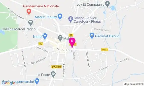 Localisation Morgane Nicolas