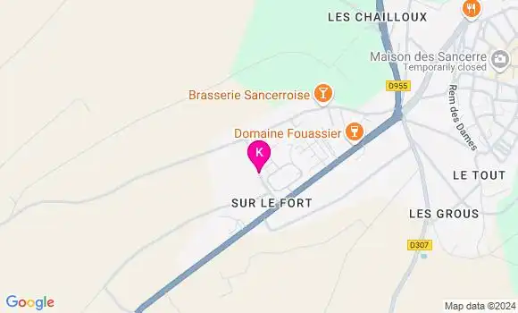 Localisation Mélanie De Bodt