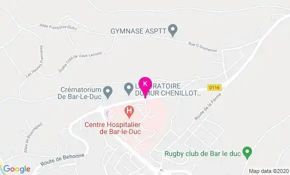 Localisation Benjamin Touze