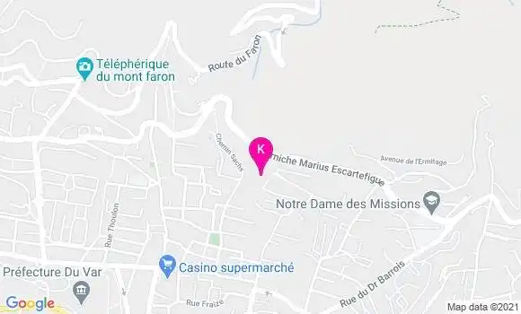Localisation Maelys Bruni