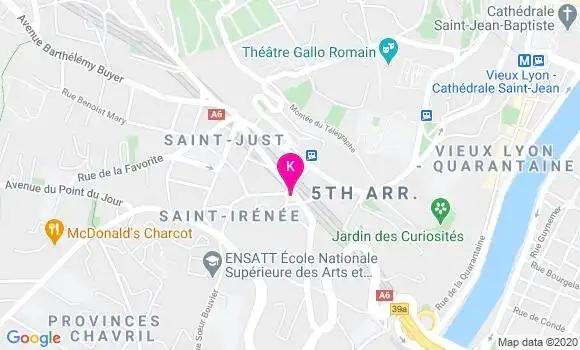 Localisation Audrey Arminjon