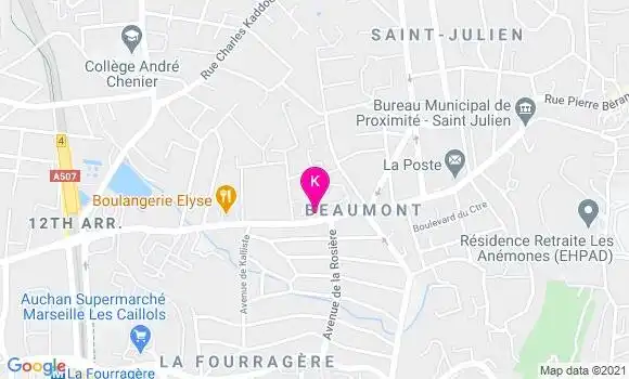 Localisation Fabienne Tirmarche