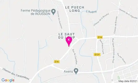 Localisation Christine Rayter Marey