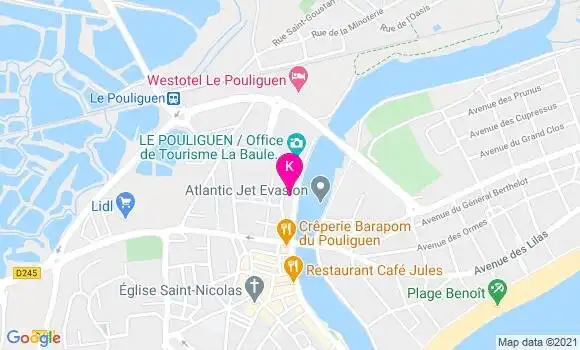 Localisation Bruno Simon