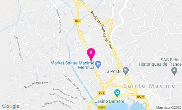 Localisation Corine Boucherot