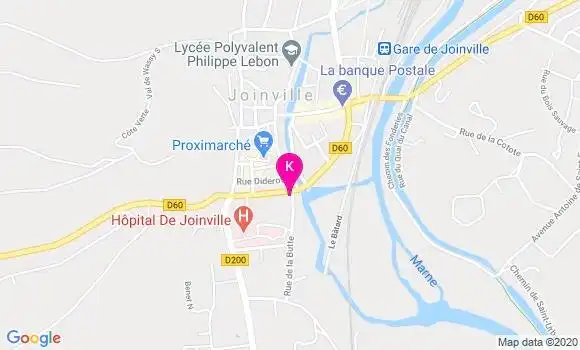 Localisation Gerald Oudin