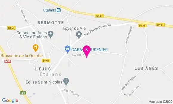Localisation Gaetan Istace