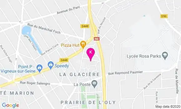 Localisation Elodie Bourgeais