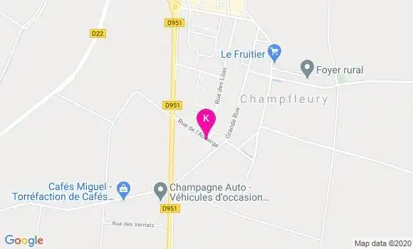 Localisation Lea Draveny