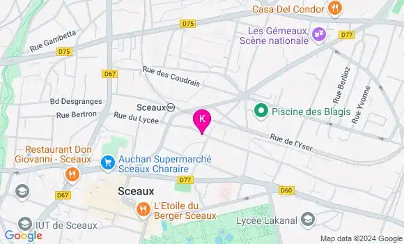 Localisation Valentine Clement