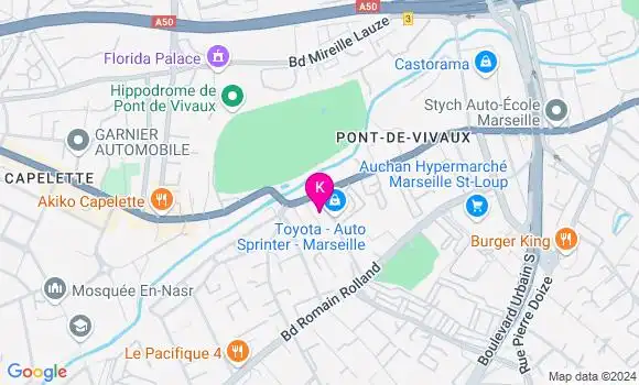 Localisation Candice Ferrer
