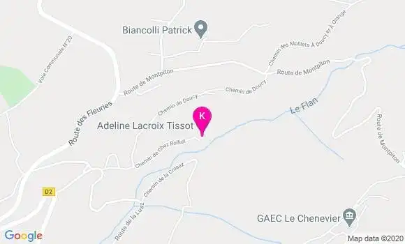 Localisation Adeline Lacroix Tissot