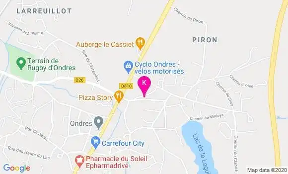 Localisation Francoise Merignac