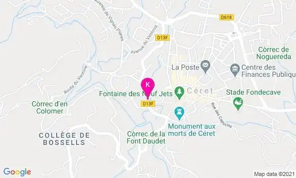 Localisation Christine Aranda