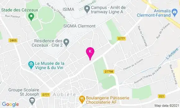 Localisation Muriel Boichon Rataille