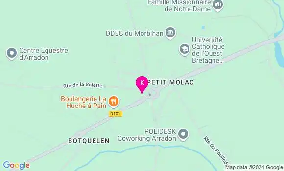 Localisation Arthur Beviere