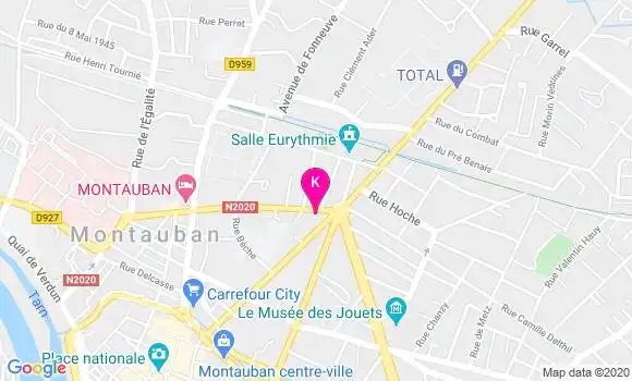Localisation Beatrice Saby