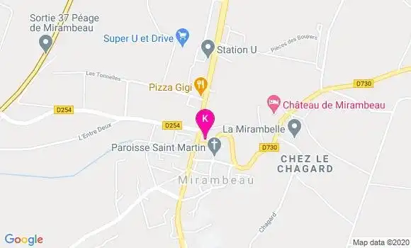 Localisation Anne Blanchet