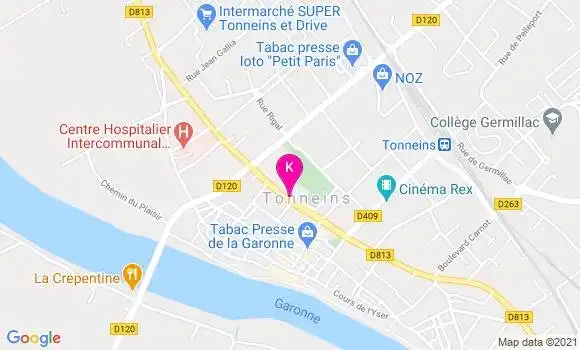 Localisation Vincent Claude