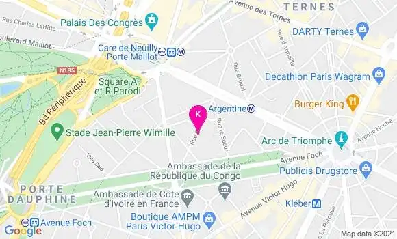 Localisation Sandrine Simonin