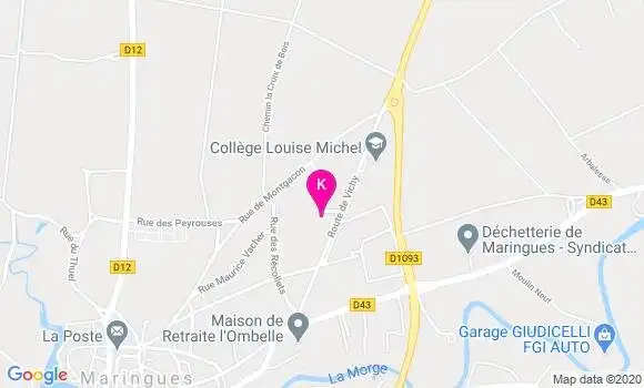Localisation Aurelie Chauvet